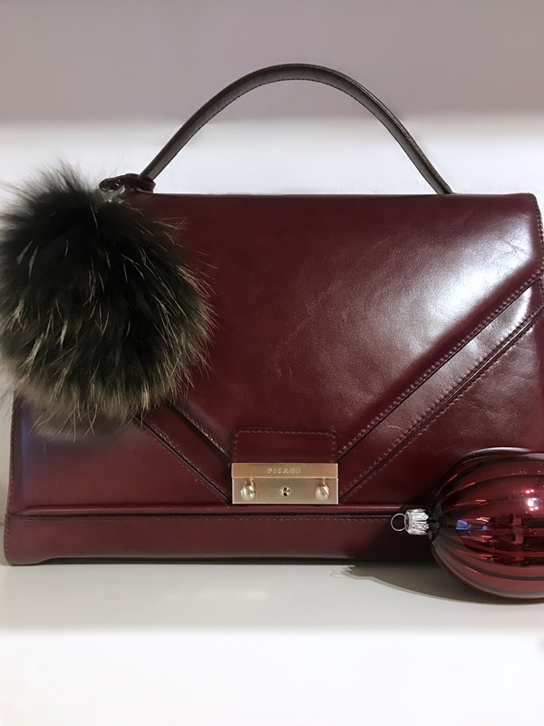 Damenhandtasche, Kalbsleder Handtasche, rote Tasche, Picard, Businesstasche Damen, Aktentasche für Frauen, Frauengeschenke, Lederhandtasche, Ledertasche, echtes Leder, 60er Jahre Stil, Lehrertasche, Laptoptasche, Weihnachtsgeschenke für Frauen,